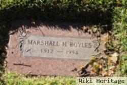 Marshall H Boyles