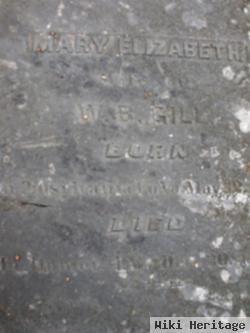 Mary Elizabeth Hutchins Gill