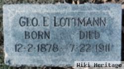 George E Lottmann