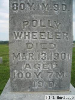 Mary Belinda "polly" Judd Wheeler