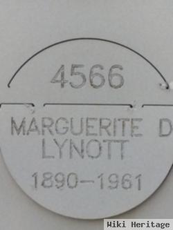 Marguerite D Lynott