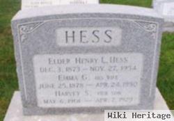 Emma G Stauffer Hess