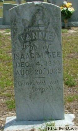 Fannie Lynch Mcgee