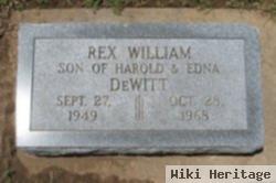 Rex William Dewitt