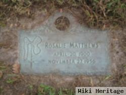 Rosalie Matthews