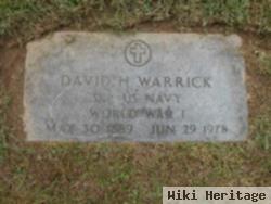 David Harrison Warrick