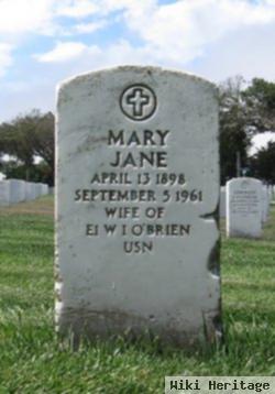 Mary Jane Langdon O'brien