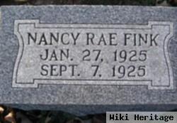 Nancy Rae Fink