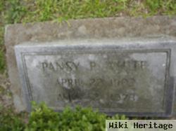 Pansy Virginia Parrish White