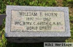 William F Horn