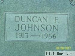 Duncan F. Johnson