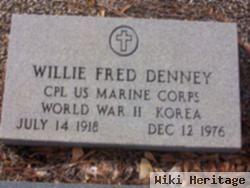 Willie Fred Denney