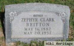 Zephyr Jane Barton Clark Britton