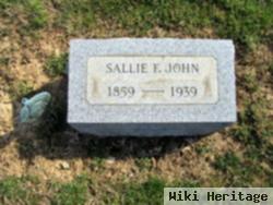 Sallie F John