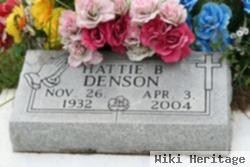 Hattie B Denson