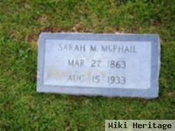 Sarah M Mcphail