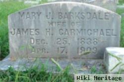 Mary Janet Barksdale Carmichael