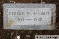 George W Hembree