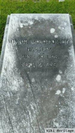 Minnie Montgomery Harseim