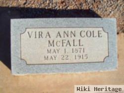 Vira Ann Cole Mcfall