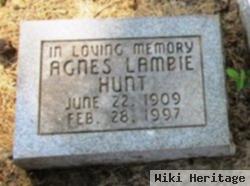 Agnes Lambie Hunt