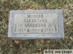 Sarah Ann Ramsey Anderson