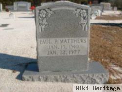 Paul P Matthews