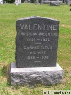 Carrie Titus Valentine