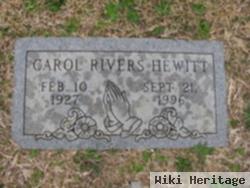 Carol Rivers Hewitt