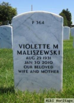 Violette M Maliszewski