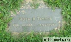 Ruth R Taylor