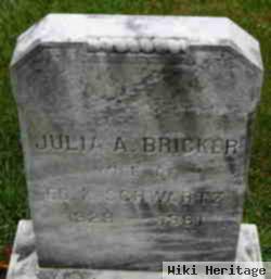 Julia A Bricker Schwartz