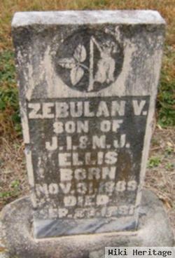 Zebulan V. Ellis