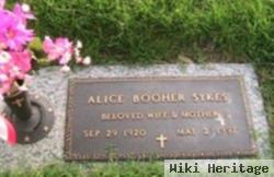 Alice Booher Sykes