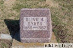 Olive H Sykes