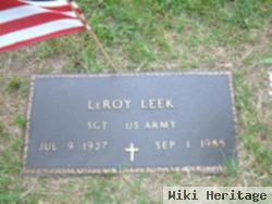 Leroy Leek