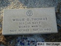 Willie D. Thomas