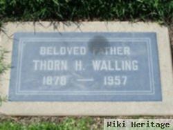 Thorn H Walling