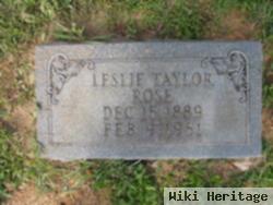 Leslie Taylor Rose