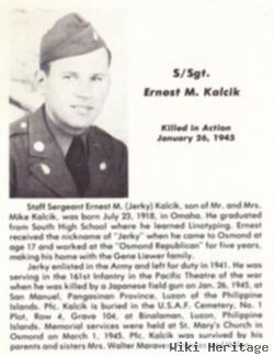 Ssgt Ernest M. Kalcik