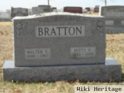 Walter S Bratton