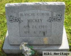 Blanche Cordie Mickey