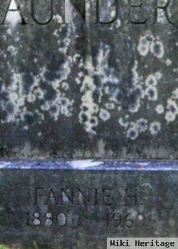 Fannie Holmes Saunders