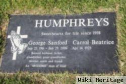 Carrol Beatrice Humphreys