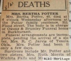 Bertha June Donaldson Potter