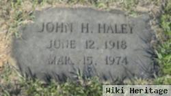 John H. Haley