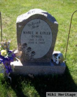 Mabel M Kibler Bowen