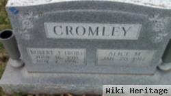 Robert J "bob" Cromley