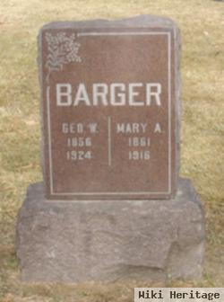 Mary A Bell Barger