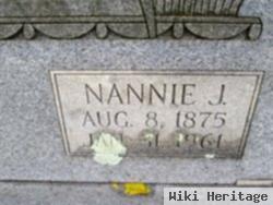 Nannie J Wooten